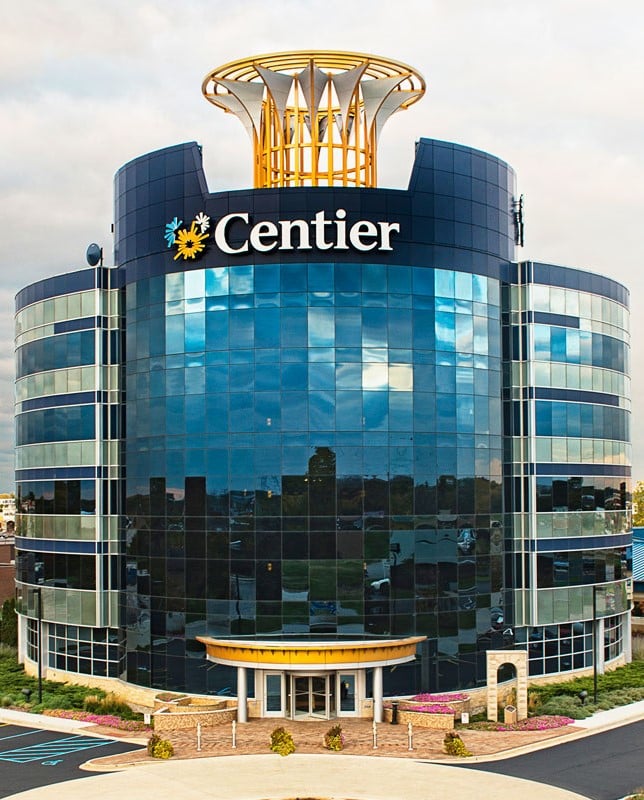 front of Centier headquarters
