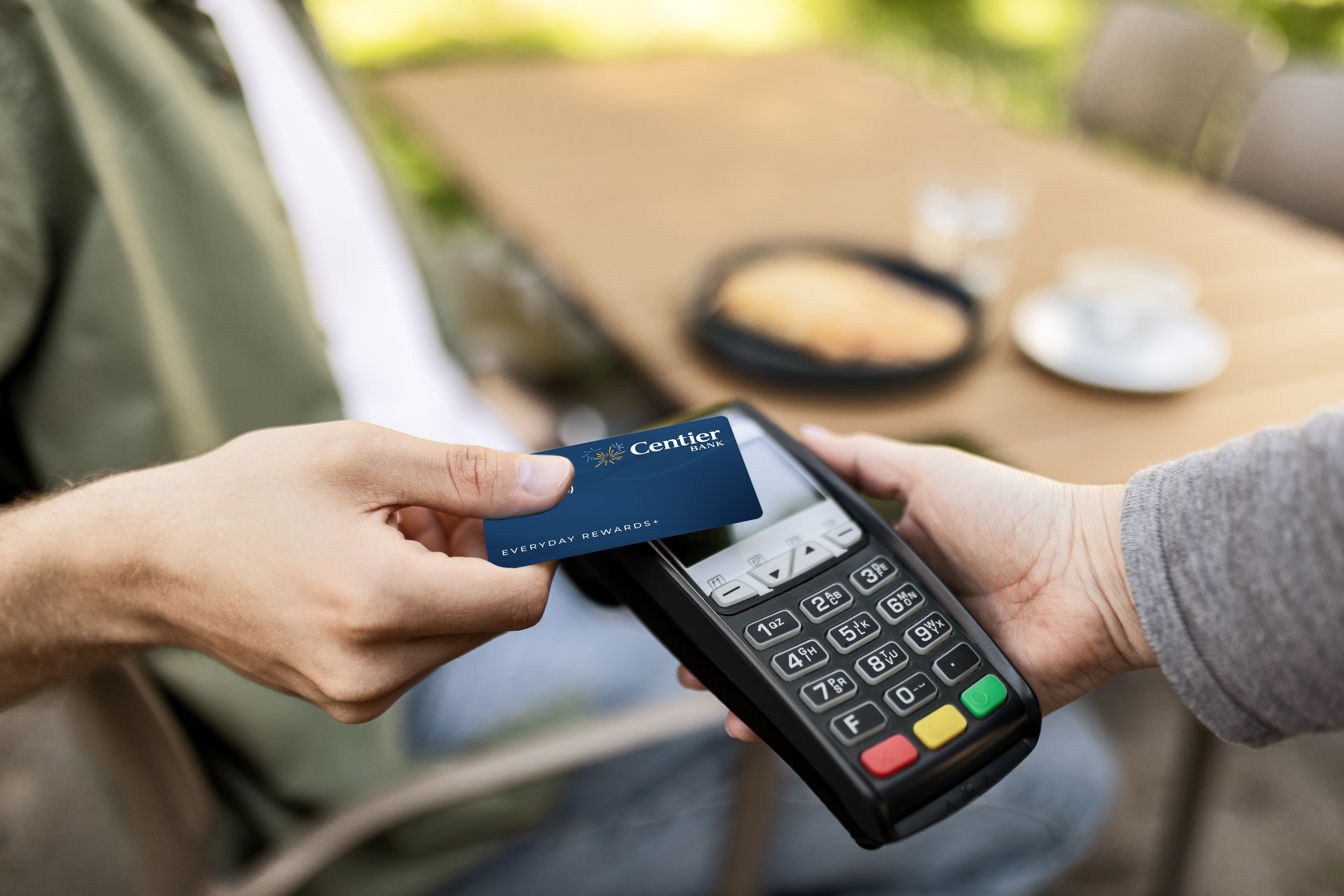 Tap to pay with Centier Bank Credit Card GD-Poynt_Smart_Terminal_Merchant-Screen-1024x576